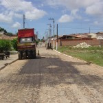 Emurb recupera ruas no bairro Soledade - Rua J em fase final de recuperação