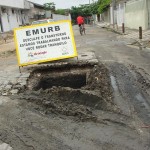 Emurb intensifica trabalhos de desobstrução em vários pontos da cidade - Desobstrução de drenagem: prevenção