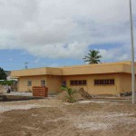 Obras da biblioteca no Augusto Franco estão em andamento - Obras de construção da biblioteca