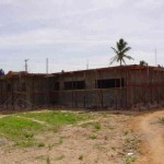 Obras da biblioteca no Augusto Franco estão em andamento - Obras de construção da biblioteca