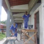 Escola municipal no bairro Cidade Nova está sendo reformada - Reforma trará mais conforto e segurança