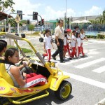 Escolinha da SMTT ensina como as crianças devem se comportar no trânsito - Fotos: Wellington Barreto