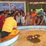 Garis e margaridas da Prefeitura de Aracaju visitam Oceanário - Dia foi especial para os servidores