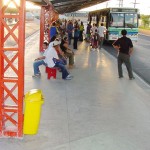 Nova estrutura limpa e organizada do terminal Maracaju agrada usuários - Fotos: Márcio Garcez