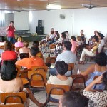 Professores da Rede Municipal participam do projeto Educação: Uma Nova Consciência - Fotos: Walter Martins