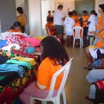 Trabalho desenvolvido pela PMA e Missão Criança será exposto em vídeo da Fundação Roberto Marinho - Produtos confeccionados pelas mães do Santa Maria