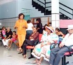 Debate sobre a violência contra a mulher é realizado com apoio da prefeitura - Fotos: Wellington Barreto