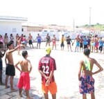 Visita a Rosário do Catete promove integração entre os adolescentes do Agente Jovem  - Integrantes do Agente Jovem em Rosário