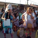 Secretarias municipais realizam projeto educacional no bairro Santa Maria  - Manifestação no Santa Maria