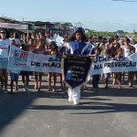 Secretarias municipais realizam projeto educacional no bairro Santa Maria  - Manifestação no Santa Maria
