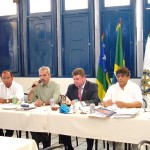 Prefeito em exercício debate administração municipal com membros do Rotary Club - Fotos: Wellington Barreto