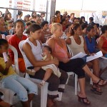Mães do bairro José Conrado de Araújo recebem homenagem da escola Alencar Cardoso - Fotos: Walter Martins