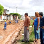 Secretário de Participação Popular visita obras na zona Oeste de Aracaju - Fotos: Wellington Barreto