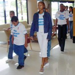 Crianças e adolescentes do curso de guia de turismo mirim conhecem pontos estratégicos de Aracaju - Fotos: Márcio Garcez
