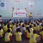 Equipes de Saúde Bucal desenvolvem trabalho com jovens da Ong Missão Criança - Crianças assistidas pela Ong