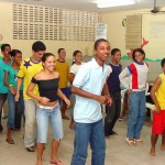 Mais de 250 pessoas do bairro Santos Dumont são beneficiadas com projetos sociais - Fotos: Wellington Barreto