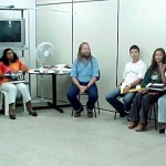 Técnicos do CAPS Primavera participam de capacitação - Técnicos reunidos com o consultor Domiciano Siqueira