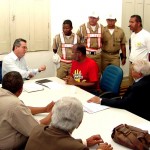 Prefeitura recebe proposta de sindicato sobre agentes de trânsito - Fotos: Wellington Barreto
