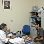 Rádio Jovem Pan fará cobertura dos 13 dias do Forró Caju 2004 - Milton Alves recebe o radialista Fernando Melo