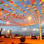 Aracaju começa a ser decorada para o São João - Fotos: Márcio Dantas