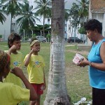 Equipe de Saúde Bucal desenvolve mais uma ação com os jovens assistidos pela Ong Missão Criança - Parceria da SMS com a Ong Missão Criança