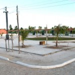 Mais de mil casas compõem os conjuntos residenciais no bairro Aruana  - Fotos: Márcio Dantas