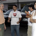 Viceprefeito visita espaço do Forró Caju - Edvaldo Nogueira durante a visita  Fotos: Márcio Garcez