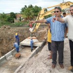 Prefeito realiza visita a obras desenvolvidas pela administração municipal  - Fotos: Márcio Dantas