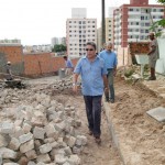 Prefeito realiza visita a obras desenvolvidas pela administração municipal  - Fotos: Márcio Dantas