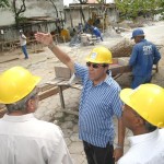 Prefeito realiza visita a obras desenvolvidas pela administração municipal  - Fotos: Márcio Dantas