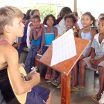 Música é alternativa de educação e cidadania em escola municipal - Fotos: Wellington Barreto