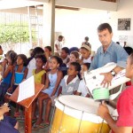 Música é alternativa de educação e cidadania em escola municipal - Fotos: Wellington Barreto