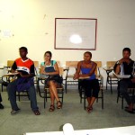 Moradores da Coroa do Meio participam de curso sobre organização empresarial - Curso capacita pessoas da Coroa do Meio