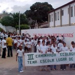 Caminhada Ecológia abre as comemorações da Semana do Meio Ambiente na escola Thétis Nunes - Fotos: Walter Martins