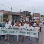 Caminhada Ecológia abre as comemorações da Semana do Meio Ambiente na escola Thétis Nunes - Fotos: Walter Martins