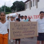 Caminhada Ecológia abre as comemorações da Semana do Meio Ambiente na escola Thétis Nunes - Fotos: Walter Martins