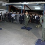 Viceprefeito ressalta parcerias da PMA com a 19ª CSM durante posse do novo comandante - Fotos: Márcio Garcez