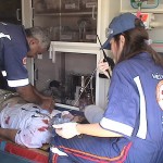 Equipe do Samu garantiu a segurança médica durante o Projeto Verão na Atalaia - Fotos: Ascom/SMS