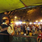 Fábio de Estância faz sucesso no projeto Freguesia na praça Tobias Barreto -