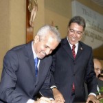Prefeito Marcelo Déda e vice Edvaldo Nogueira são empossados para segundo mandato - Fotos: Márcio Dantas