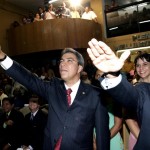 Prefeito Marcelo Déda e vice Edvaldo Nogueira são empossados para segundo mandato - Fotos: Márcio Dantas
