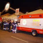 Equipe do Samu atuou durante a festa de réveillon na orla da Atalaia - Fotos: Márcio Garcez