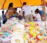 Folião pode trocar alimentos por ingressos do PréCaju a partir de amanhã - Fotos: Wellington Barreto
