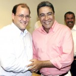 Prefeito e vice reafirmam boa relação da PMA com a Câmara de Vereadores em visita ao novo presidente - Fotos: Márcio Dantas