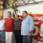 Autoridades visitam camarote da prefeitura na primeira noite do PréCaju 2005 - Foto: Márcio Dantas