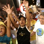 Prefeito visita camarote do GBarbosa e se diverte junto com a população no PréCaju - Fotos: Márcio Dantas