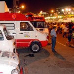Posto de Atendimento montado pelo Samu no PréCaju soluciona 90% dos casos - Fotos: Márcio Garcez