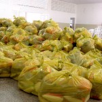 Campanha Alegria 100 Fome Zero arrecada mais de 16 toneladas de alimentos - Fotos: Wellington Barreto