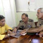 General do Exército visita prefeito e apresenta novo comandante da 19ª CSM - Fotos: Márcio Dantas
