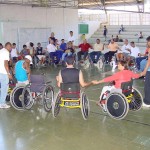 Inclusão social no Projeto Verão 2005 - Atletas especiais. Foto: Abmael Eduardo